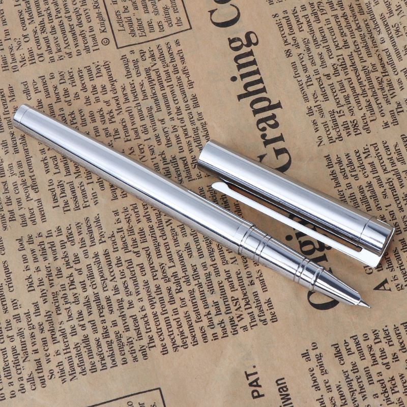 Hot Sale Jinhao 126 Executive Complete Silver Fine Hooded Nib Fountain Pen