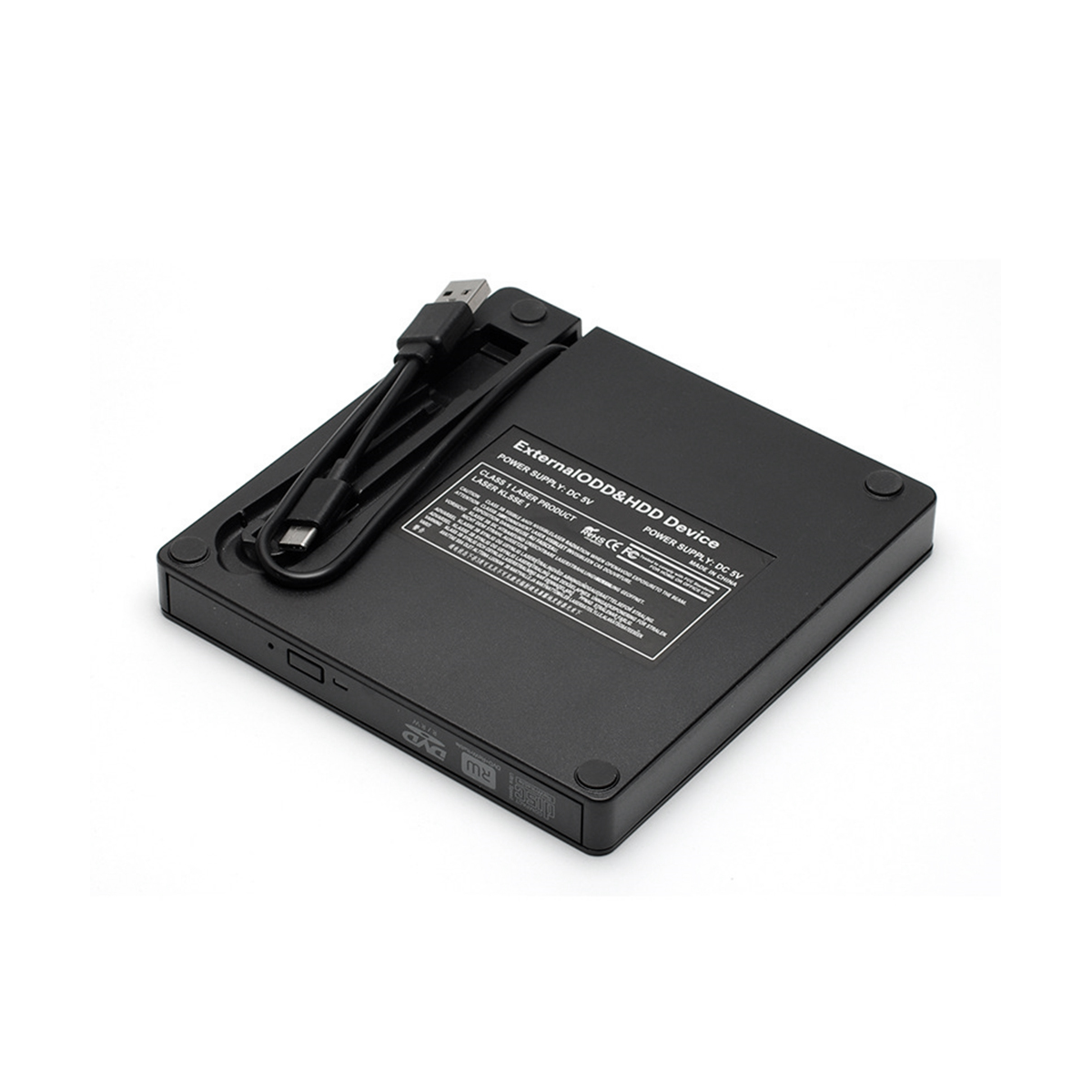 DVD-ROM CD-ROM CD-RW DVD-R CD-R DVD-RW External DVD/CD Drive Case Box for DVD Player CD Burner Reader Writer No-Drive