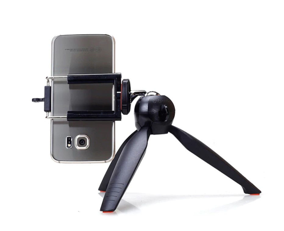 Yunteng YT-228 Mini Tripod Stand With Phone Holder Clip for Digital DSLR Camera GoPro Smartphone. 