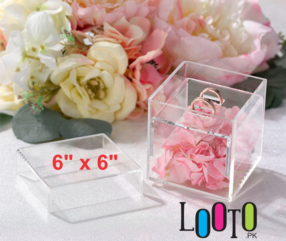 Acrylic Boxes for Gift - Clear Dustproof Protection Showcase. Display box for Toys, Jewelry, Home and wedding. 