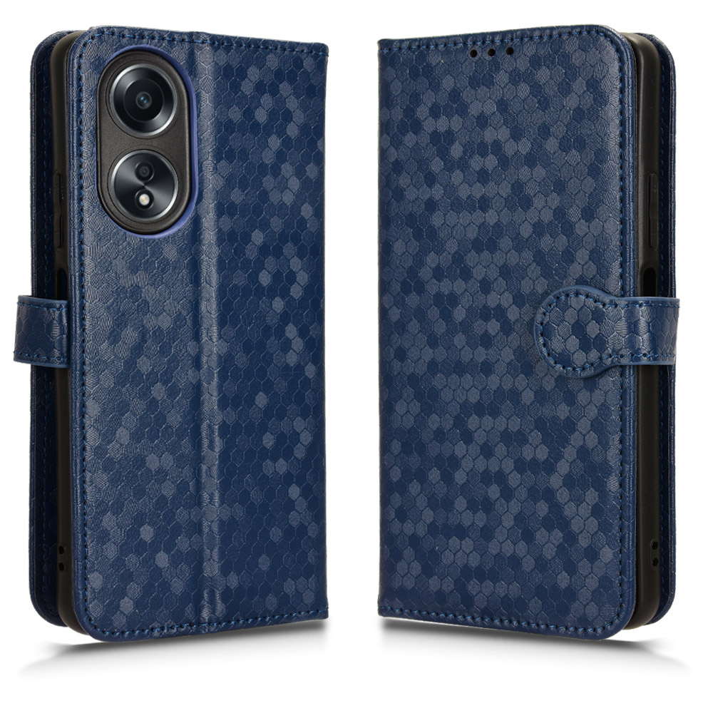 For oppo a58 4g casing pu leather wallet oppo a58 4g case stand holder flip cover