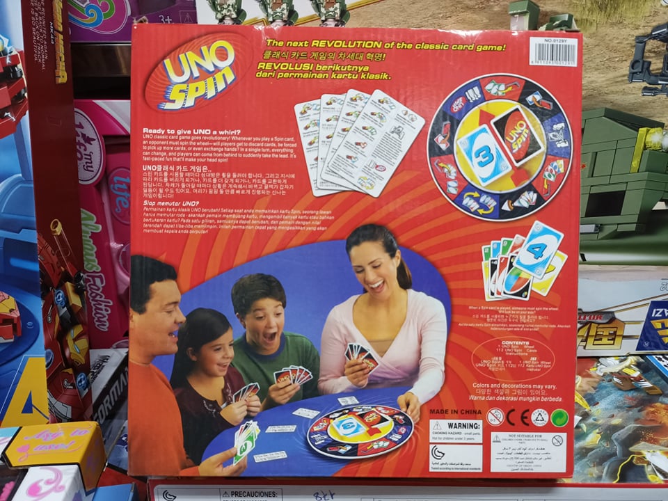 TRÒ CHƠI THẺ BÀI UNO SPIN (0129)