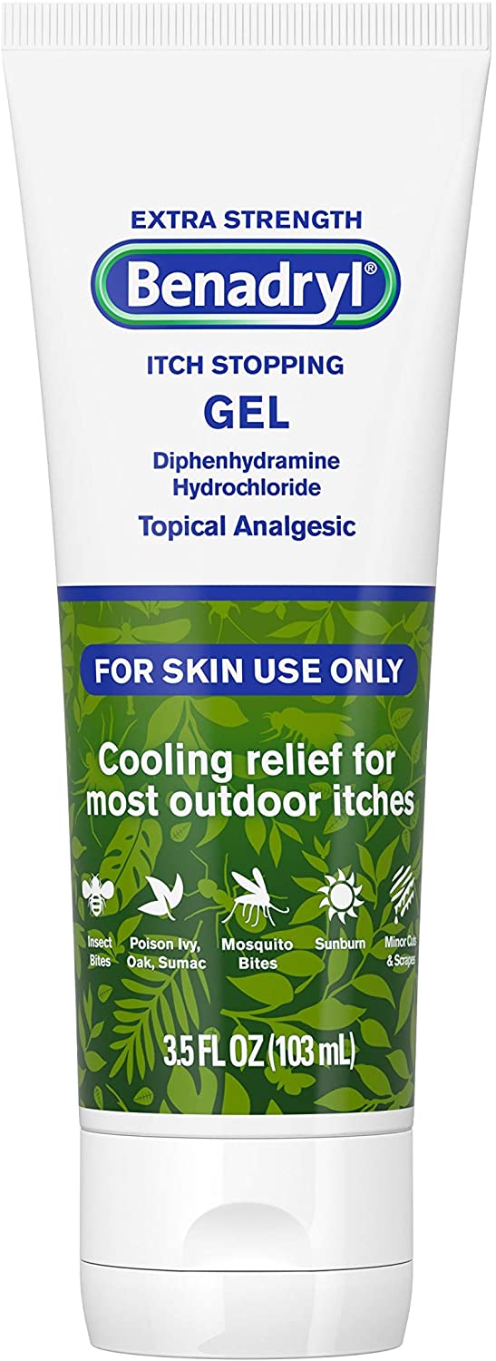 Benadryl Extra Strength AntiItch Gel, 2 Percentage Diphenhydramine HCI