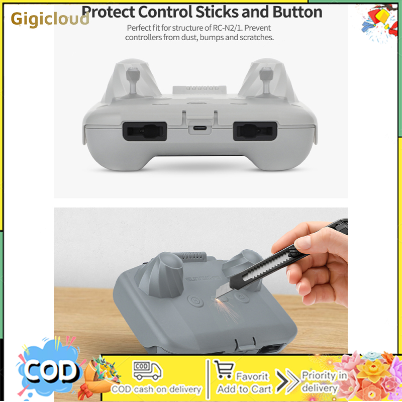 Protective Cover Sun Hood Drone Remote Controller Protective Case Cover Sunshade Compatible For DJI Mini 4 Pro/Air 3/RC-N2/1