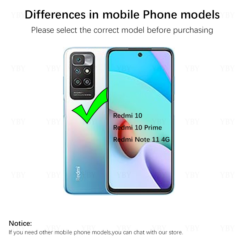 Shockproof Armor Phone Case For Redmi 10 Prime Note 11 Holder Casing Camera Protection Sliding Hard Back Cover New Design