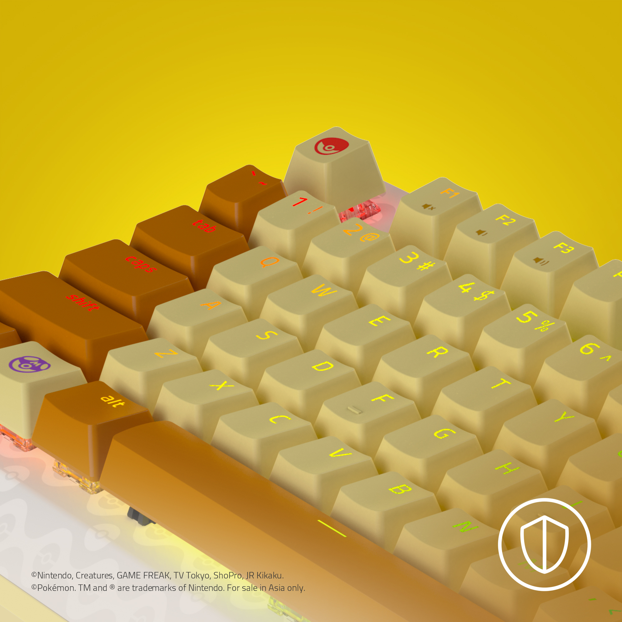 Razer BlackWidow V3 Tenkeyless - Green Switch - US - Pokemon