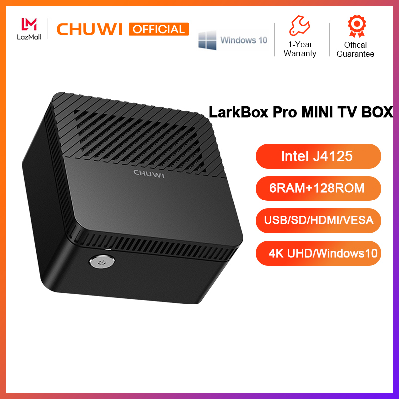 CHUWI Official LarkBox Pro World s Smallest 4K Mini PC 6GB RAM 128GB ROM