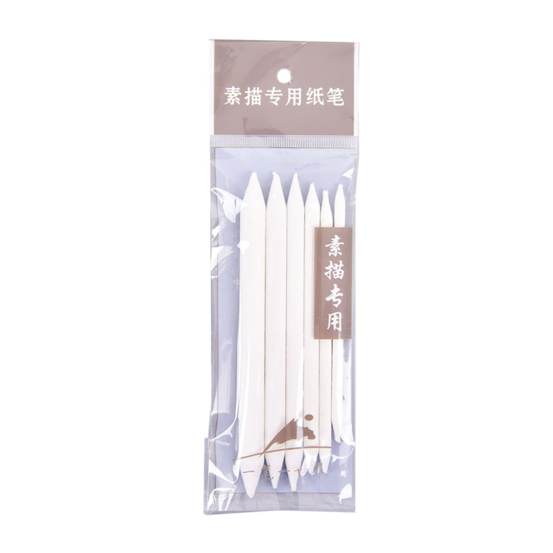 6pcs/set%20Blending%20Smudge%20Stump%20Stick%20Tortillon%20Sketch%20Art%20White%20Drawing%20Charcoal%20Fugar%20-%20Image%207
