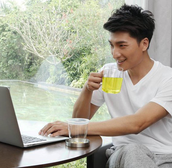 Ly lọc trà thủy tinh Samadoyo S010B 0.37L