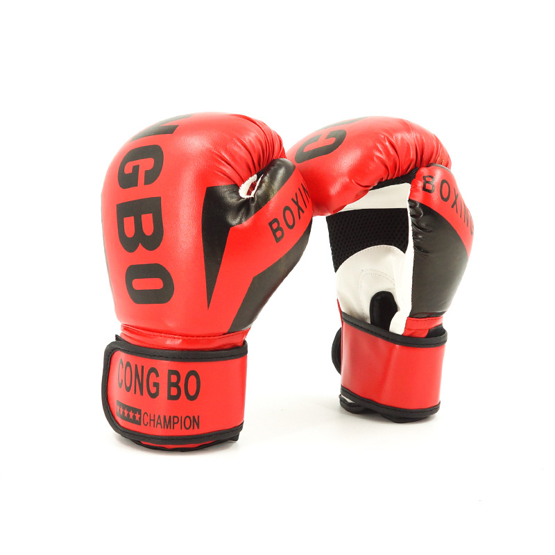 Adult and children's boxing gloves Sanda gloves Fight training gloves Training fitness special breathable and durable