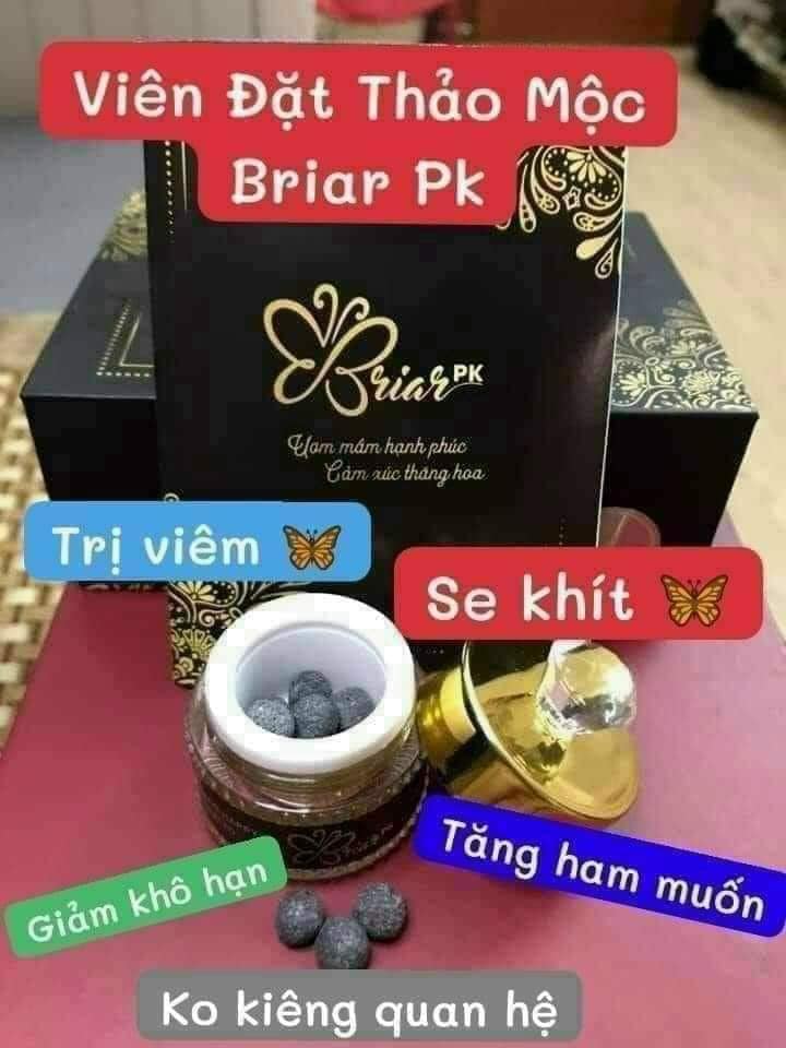 [CHÍNH HÃNG] Viên đặt briar se khít âm đạo, se khít vùng kín