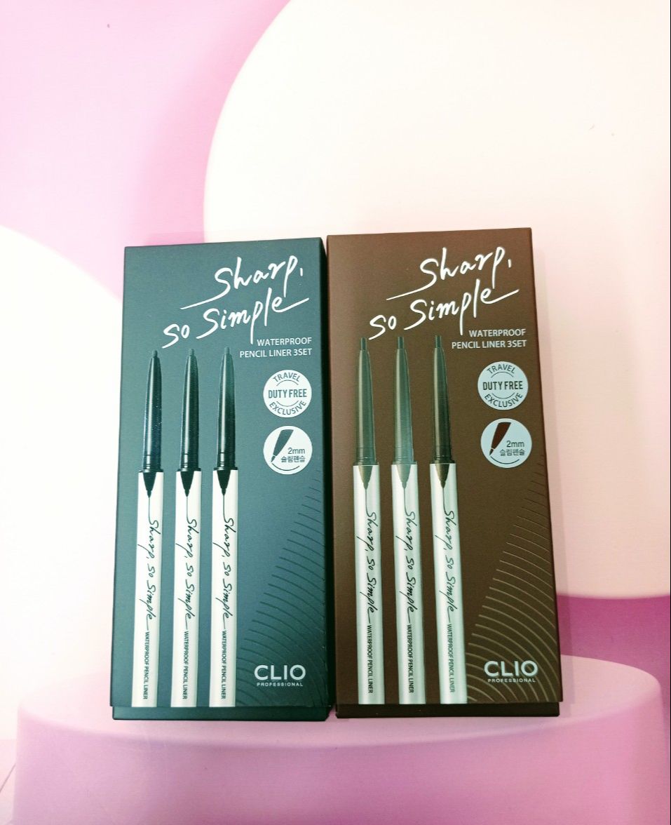 Chì kẻ mắt Clio Sharp so Simple Waterproof Pencil Liner