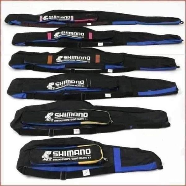 Túi đựng cần câu cá shimano loại tốt 3 ngăn đủ size - bao đựng cần máy, lure, đài - túi, giỏ đựng đồ câu, diều