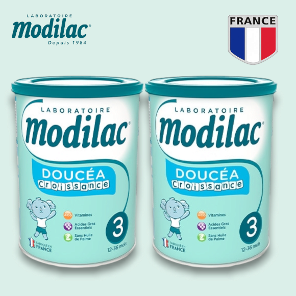 Sữa bột Modilac Pháp số 1, 2, 3 - 800g