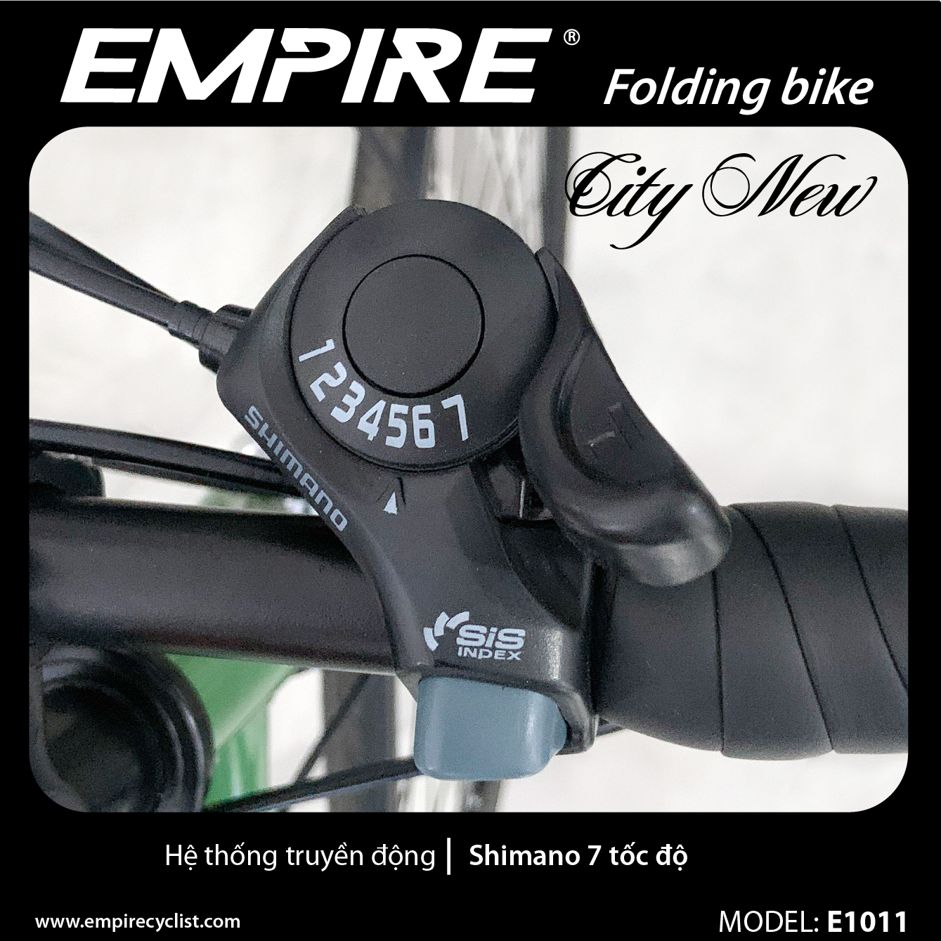 XE ĐẠP ROAD EMPIRE SỪNG TRÂU