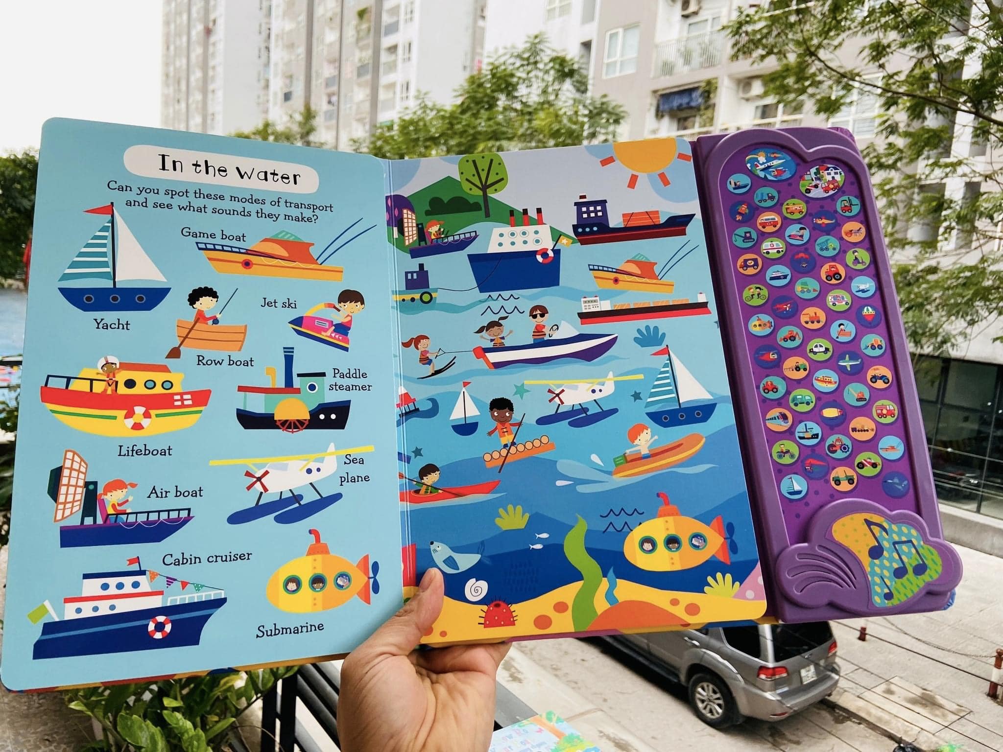 SOUND BOOK - TRANSPORT