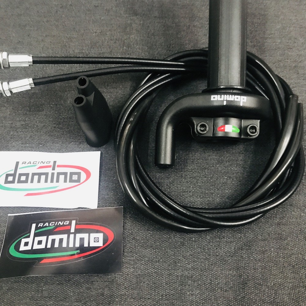 Cùm ga domino 2 dây ga trên gắn các dòng xe ghi đông trần exciter, winner, winner x, raider, satria, sonic