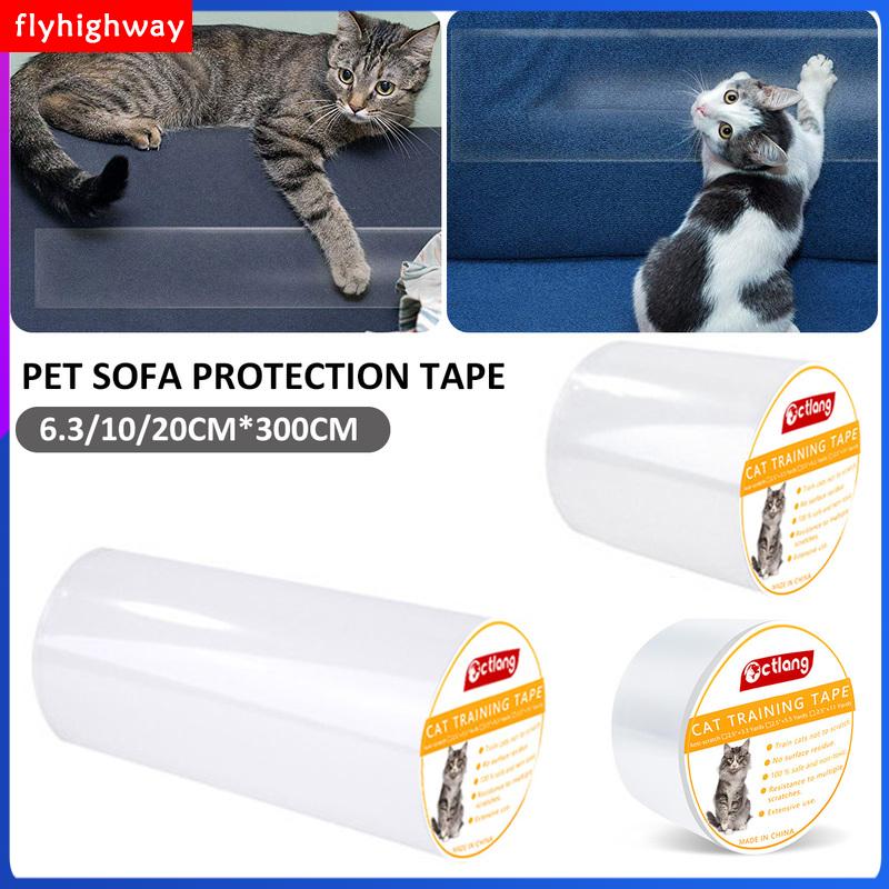Cat Training Tape Furniture Protectors from Cats Scratch Anti Scratch Cat Training Tape Safe Clear Tape Couch Protectors