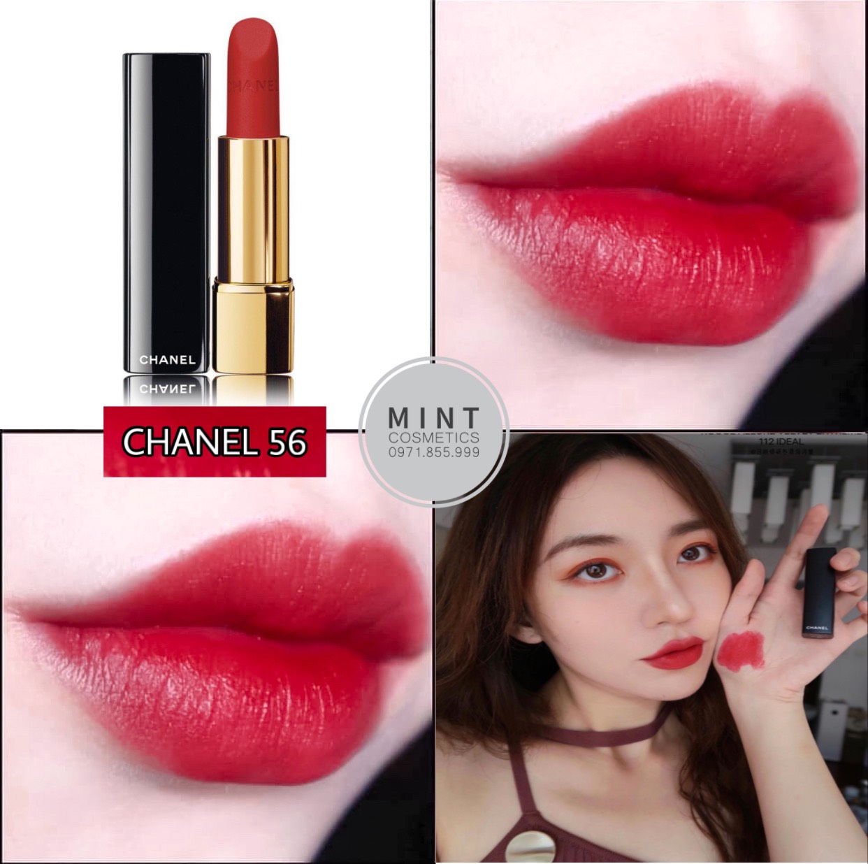 Son Rouge Velvet Chính Hãng Có Bill