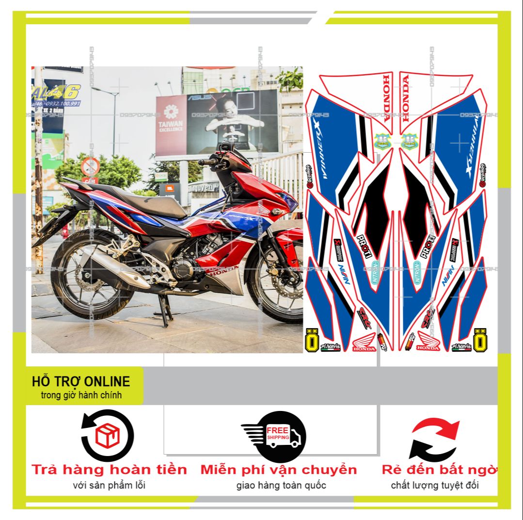 Freeship-- tem rời winner x chế mẫu zin