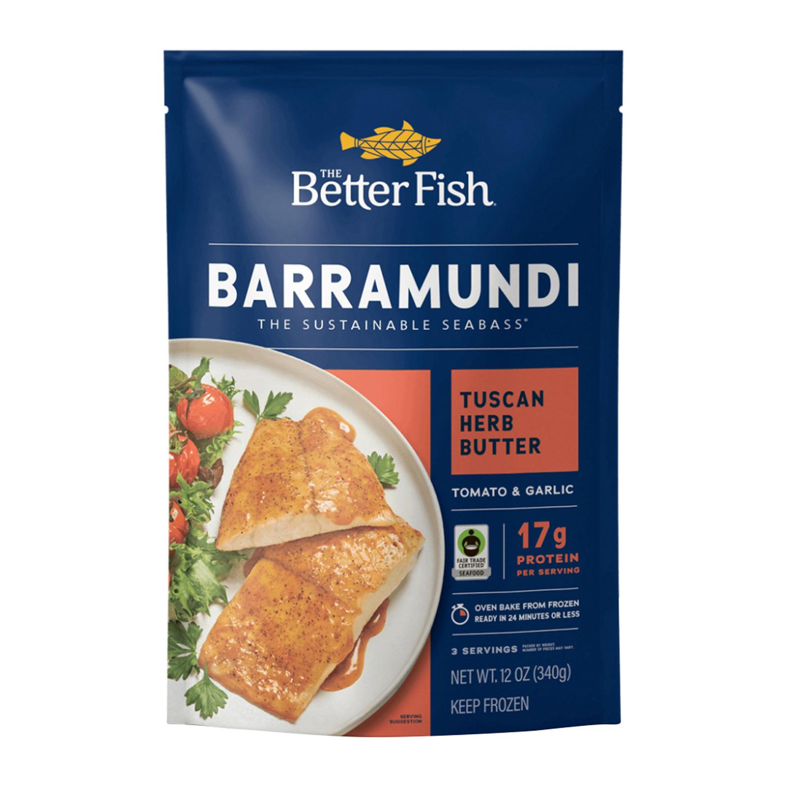 The Better Fish Barramundi Tuscan Herb Butter Seafood - Frozen | Lazada ...
