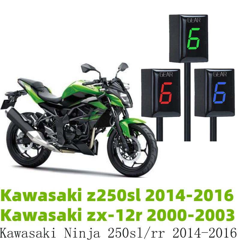 【Must-Have Gadgets】 Gear Display for Z250Sl Zx-12R Ninja 250Rr Indicators