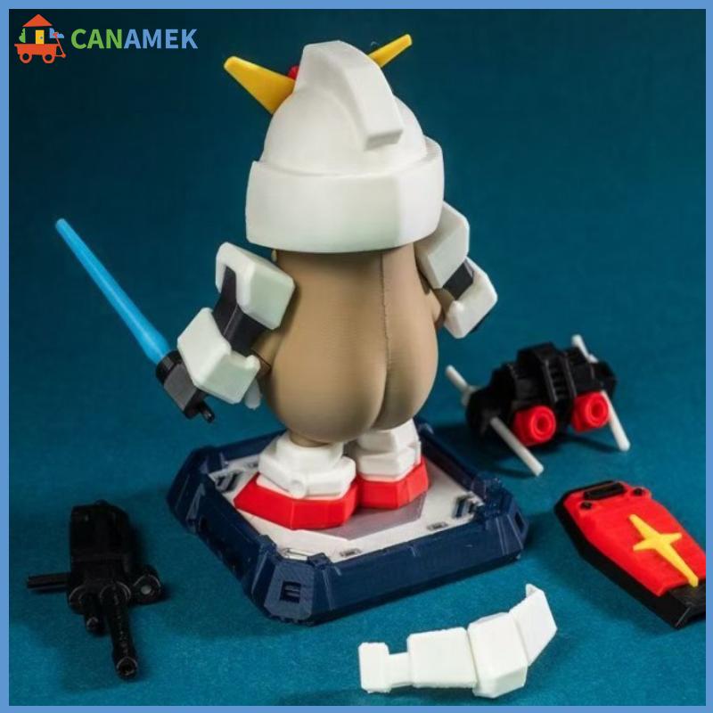 CANAMEK 1 bộ phim hoạt hình trò chơi capibala hình mô hình sáng tạo từ capybara tượng đồ trang trí 3D in ấn điêu khắc sưu tập quà tặng cho trẻ em