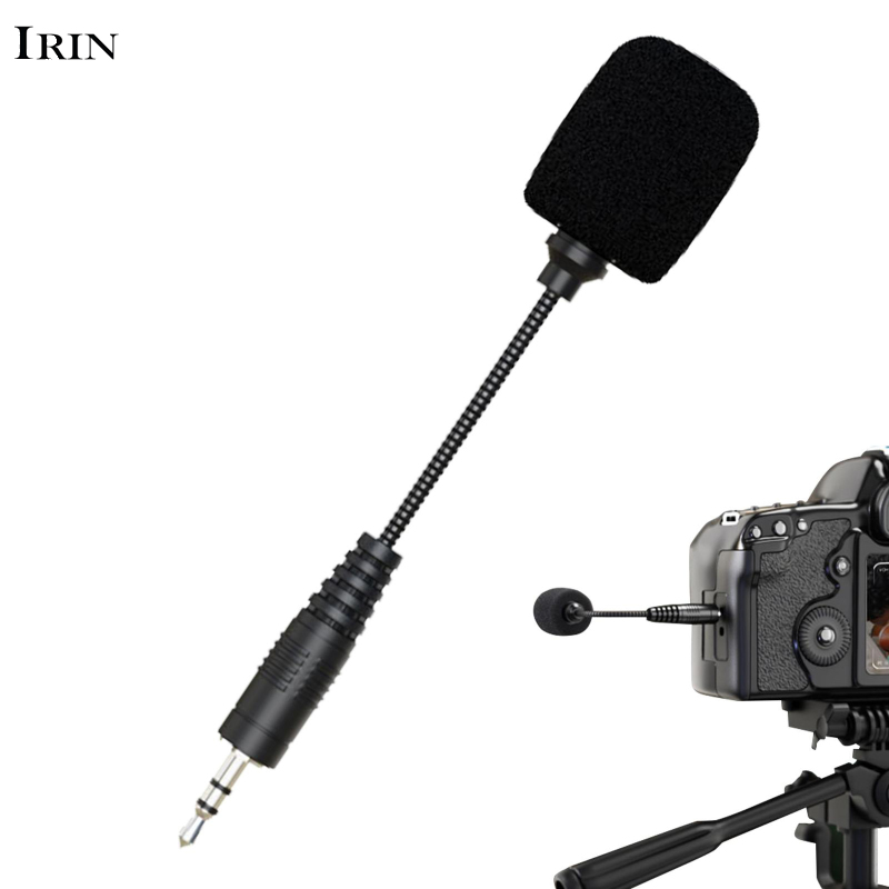 Mini Microphone 3.5mm Jack Flexible Noise Reduction Microphone For Mobile Phone Computer Live Recording