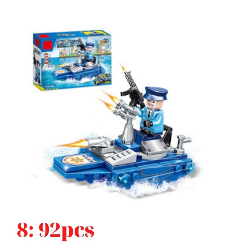 Đồ chơi lắp ráp lego xe cảnh sát Swat BIMINA