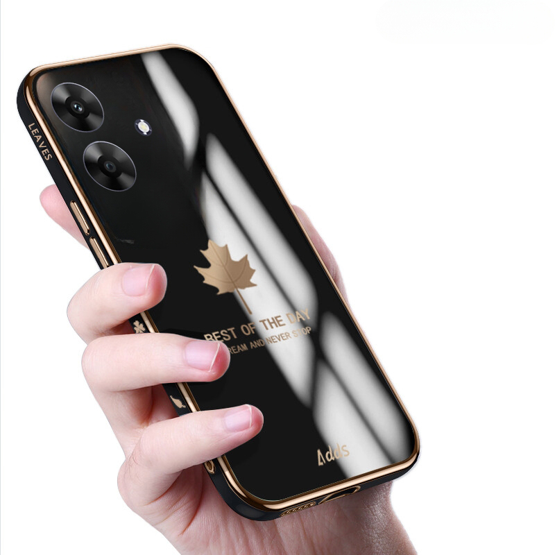 New Phone case Realme Note 60 50 C51 C61 Back cover Screen Dustproof and Anti Drop Maple Leaf Shape For Realme Note 50 Note 60 C63 C61 case.