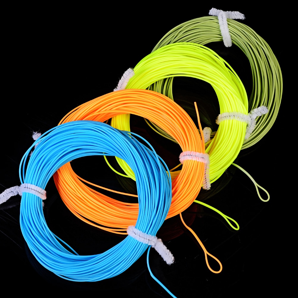 Fly Fishing Line 100FT/30.5M Weight Forward Floating Line 2 Loops