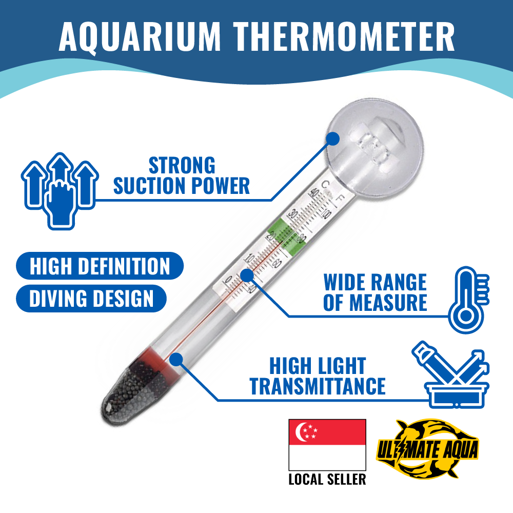 YEE Aquarium Thermometer, Accurate Temperature Measurement, Floating ...
