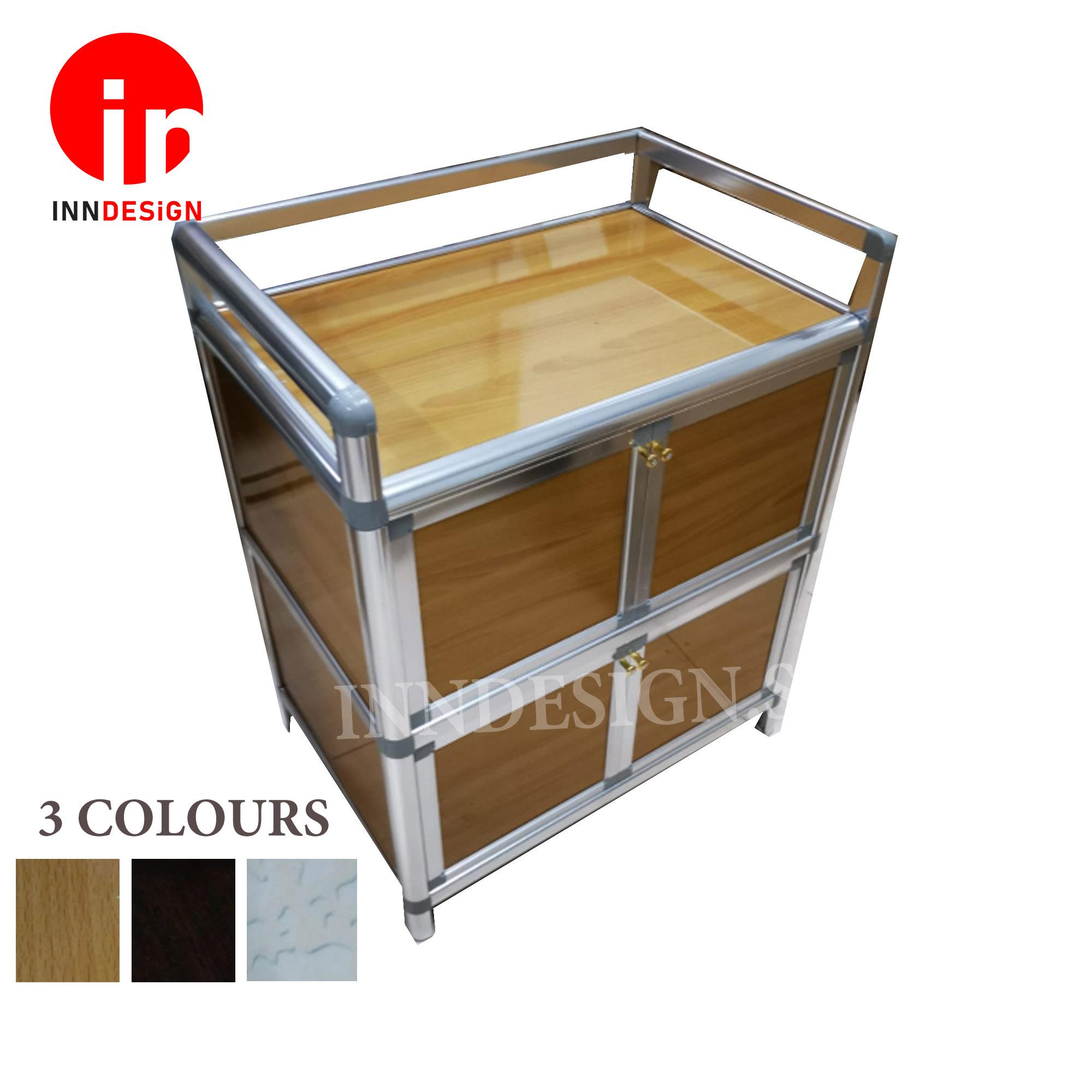 Delivery As Usual Within 2 3 Working Days Aluminium Rack Kitchen Cabinet Aluminium Storage Rack Kitchen Organizer With Wheels Lazada Singapore