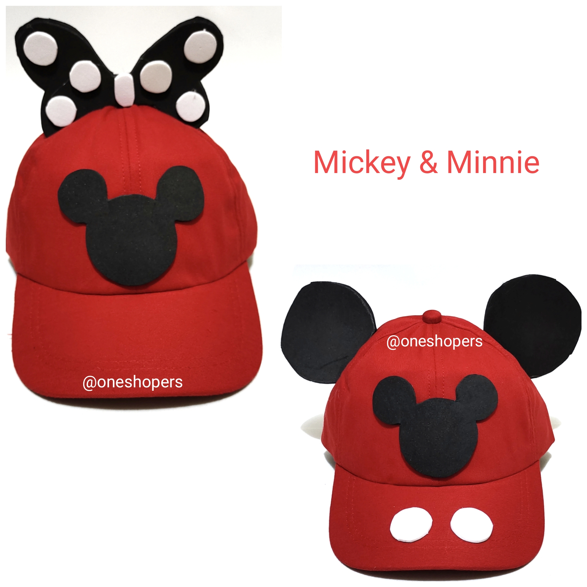 Topi Anak Mickey Minie Mouse/Topi Micky 