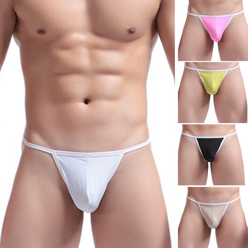 【specialthing】 Brand new T Back Underpants Bikini Breathable Briefs Bulge G String Hot 【Ready Stock】
