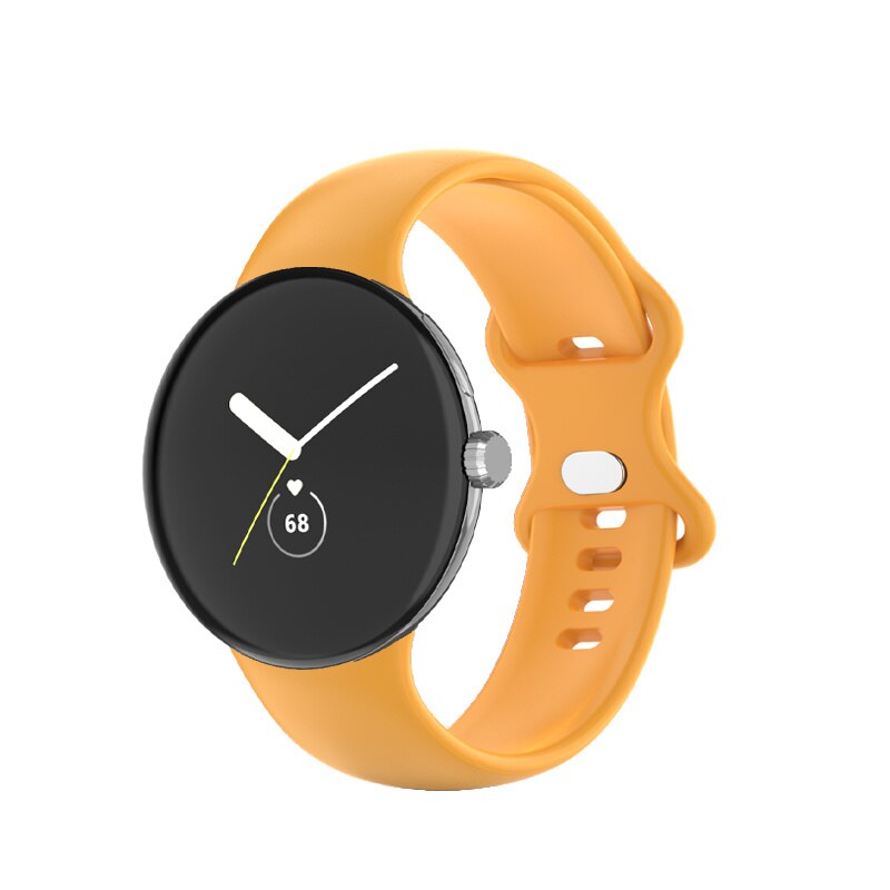 Silicone Strap For Google Pixel Watch Soft Sport Replacement Bracelet For Pixel Watch Active Band Correa Smartwatch Essories