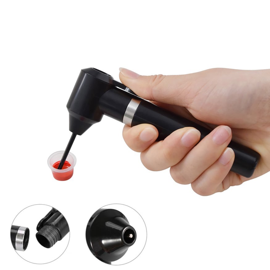 MÁY KHUẤY MỰC PHUN XĂM (Tặng kèm 5 đầu khuấy mực)