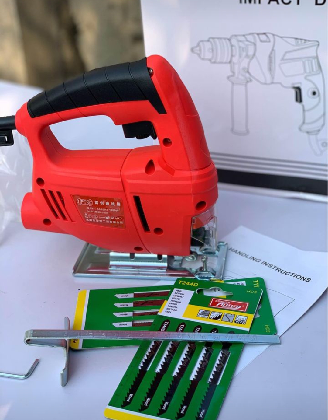 Máy cưa lọng cưa sọc cầm tay tặng kém 10 lưỡi cắt