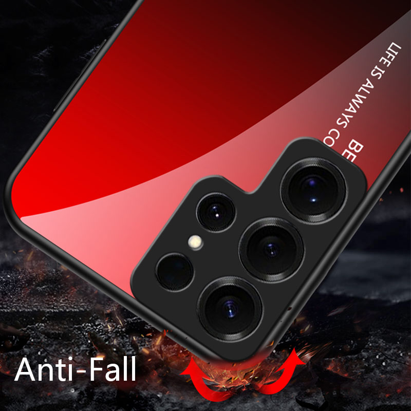 Biruiqu%20For%20Samsung%20Galaxy%20S25%20S25+%20S25%20Ultra%20Shockproof%20Gradient%20Tempered%20Glass%20Back%20Soft%20Silicone%20Edge%20Case%20Cover%20-%20Image%204