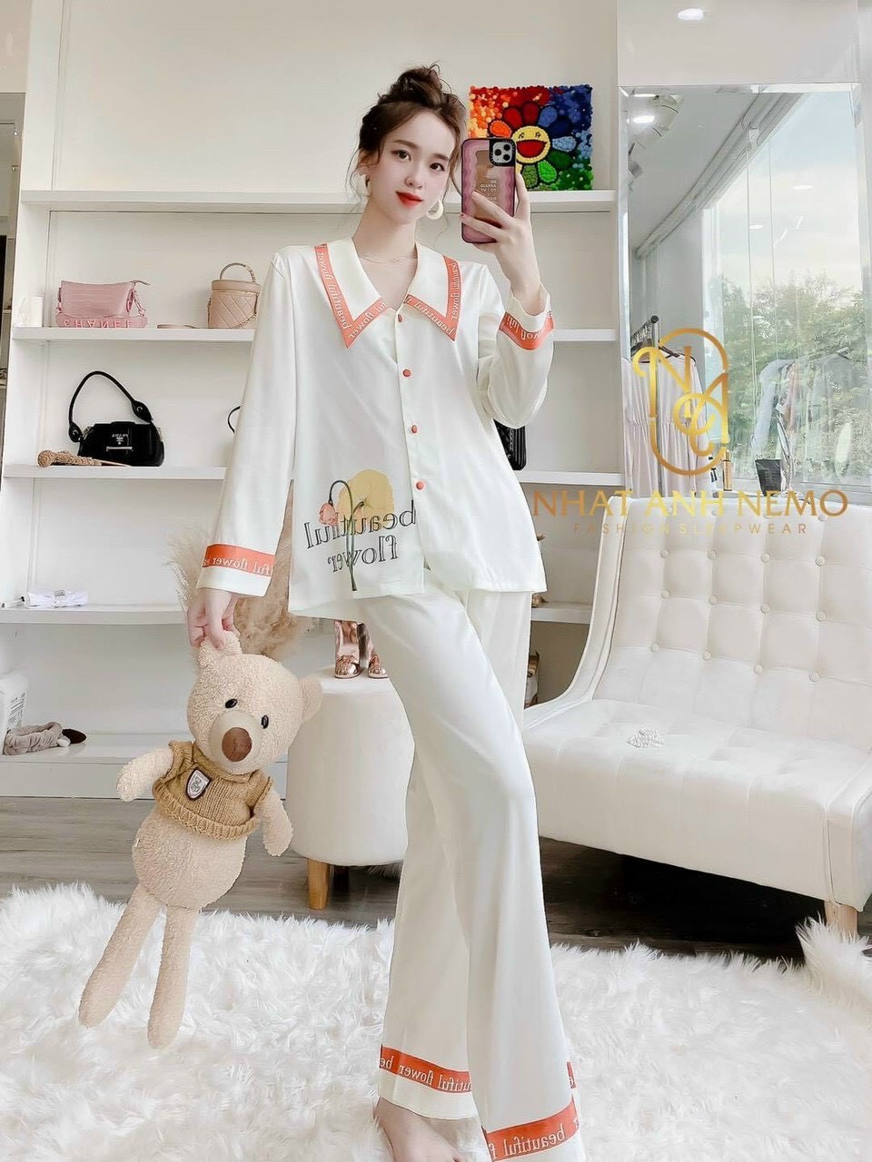 Đồ bộ mặc nhà Sam chất siêu mịn sale giá rẻ