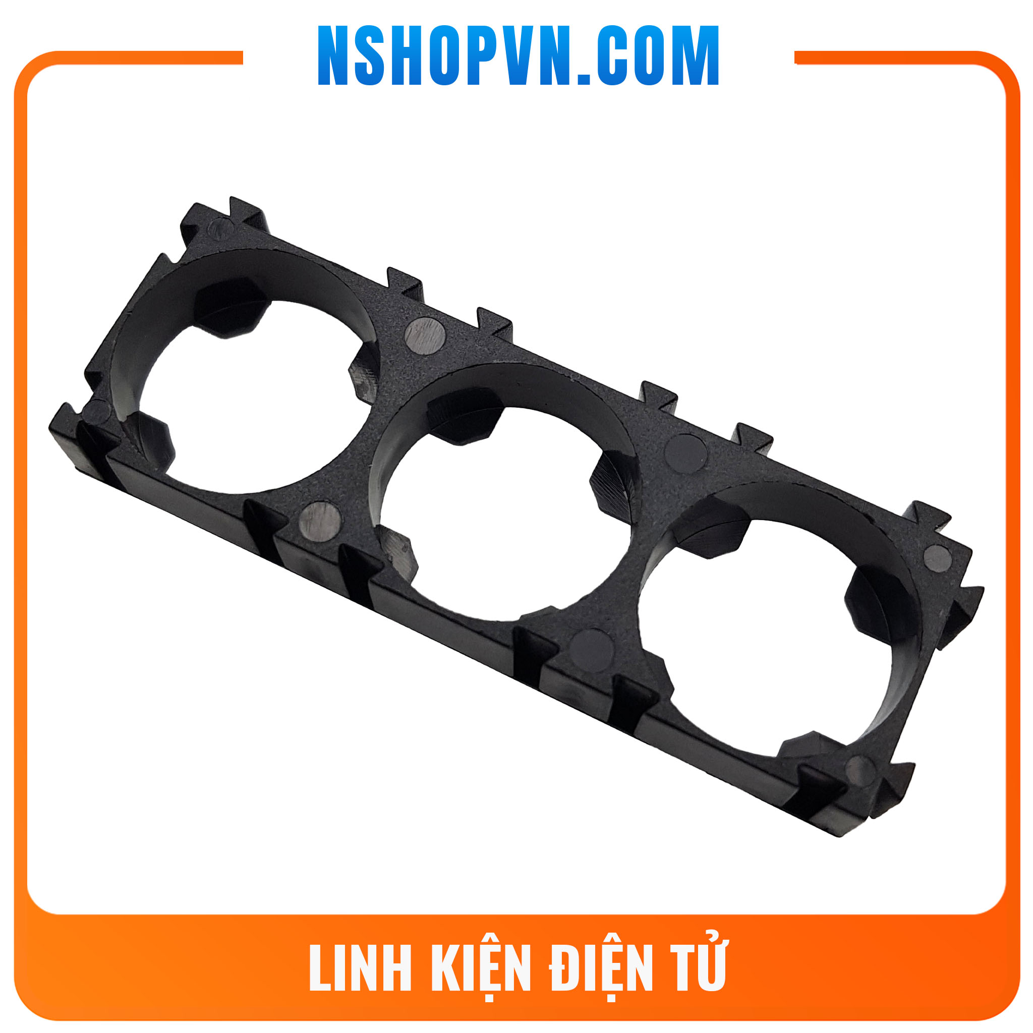 4 đế giữ pin 18650 3 cell