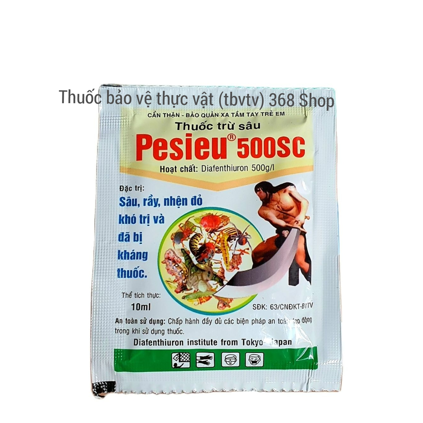 Pesieu 500sc đặc t rị: sâu, rầy đã kháng thuốc - thuốc trừ sâu