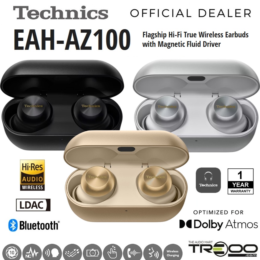 Technics AZ100 & FiiO BT11 セット Technics EAH-AZ100-S 新品｜フジヤエービック