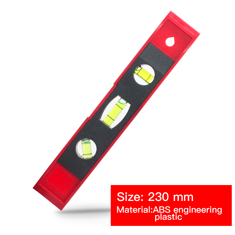 【InnovateWorld】Rongpro 3 Bubble Magnetic ABS Spirit Level Ruler ...