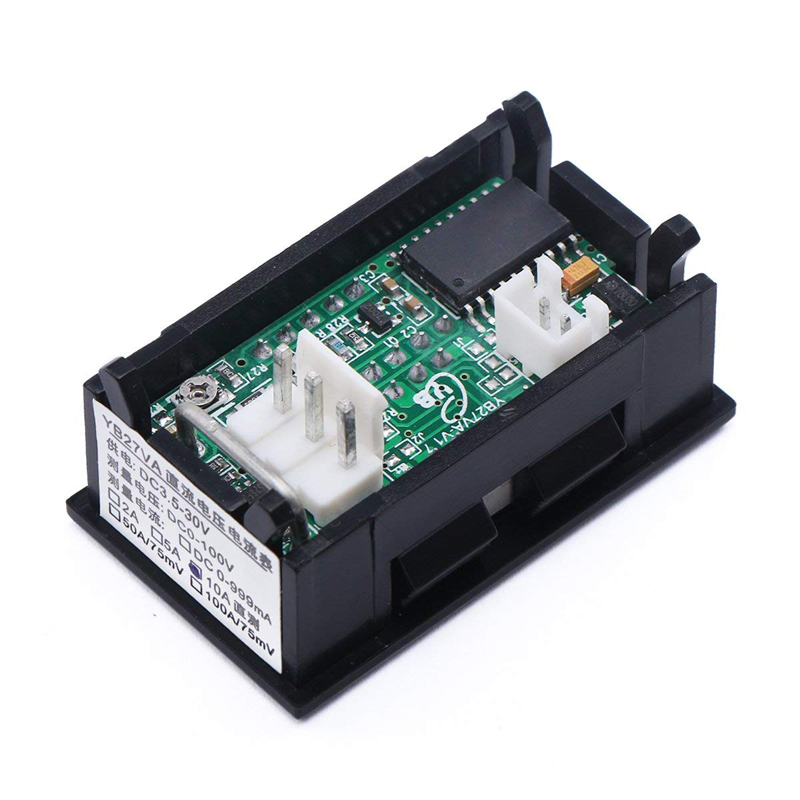 %E3%80%90New%20design%E3%80%910.28%20Inch%20LED%20DC0-100V%2010A%20Digital%20voltmeter%20Ammeter%202in1%20Multimeter%2012V/24V%20Voltage%20Amperage%20Meter%20Volt%20Amp%20Gauge%20Panel%20-%20Image%204