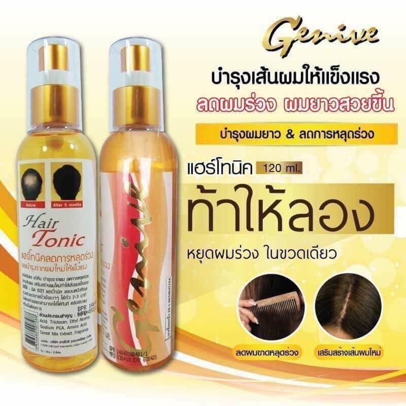 Chai xit kích mọc tóc Genive Hair Tonic Thái Lan