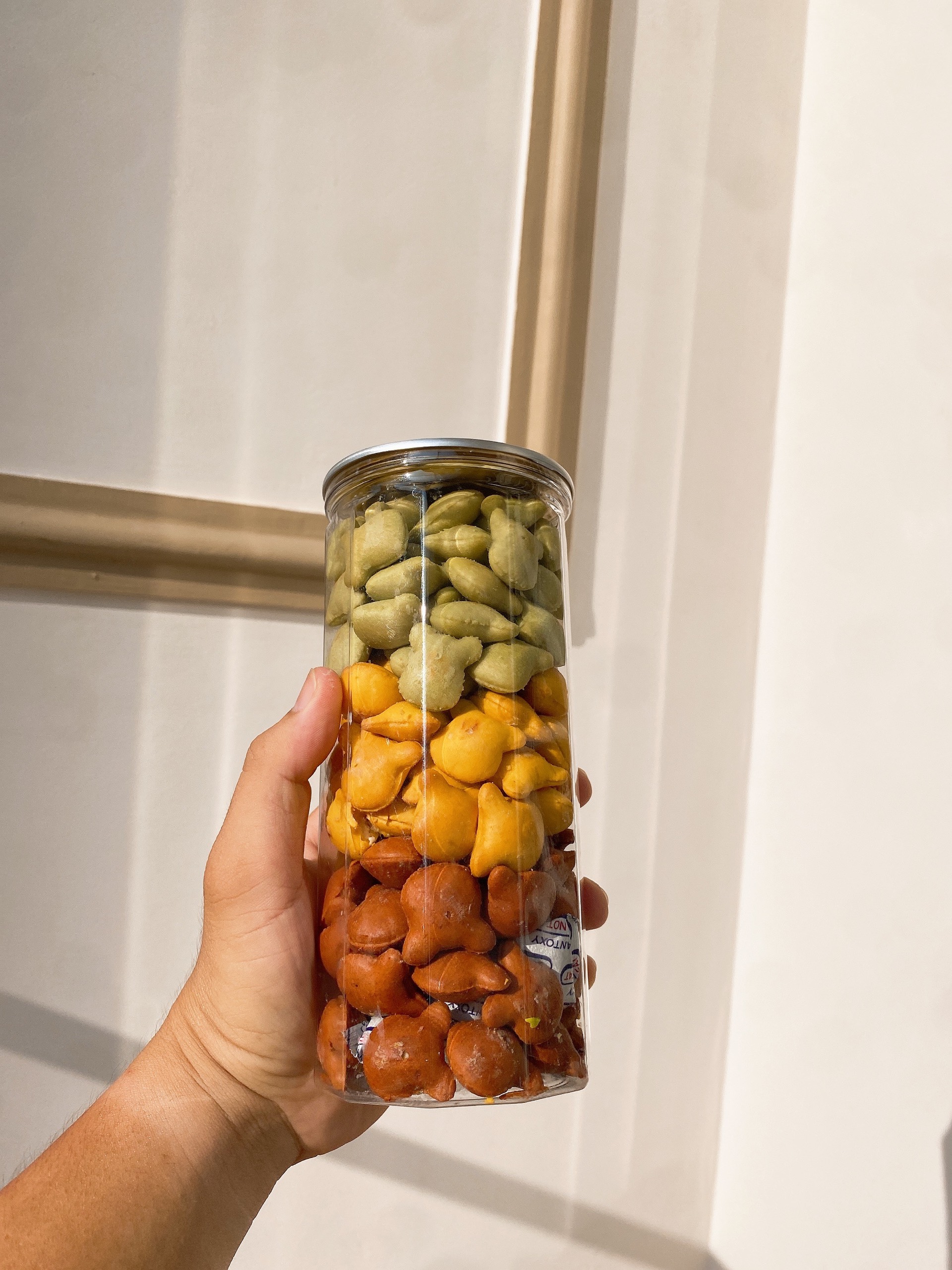 [HCM] Bánh gấu nhân kem mix vị 400g