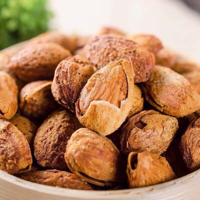 Hạnh Nhân Rang Bơ Vỏ Mỏng Ăn Cực Ghiền
