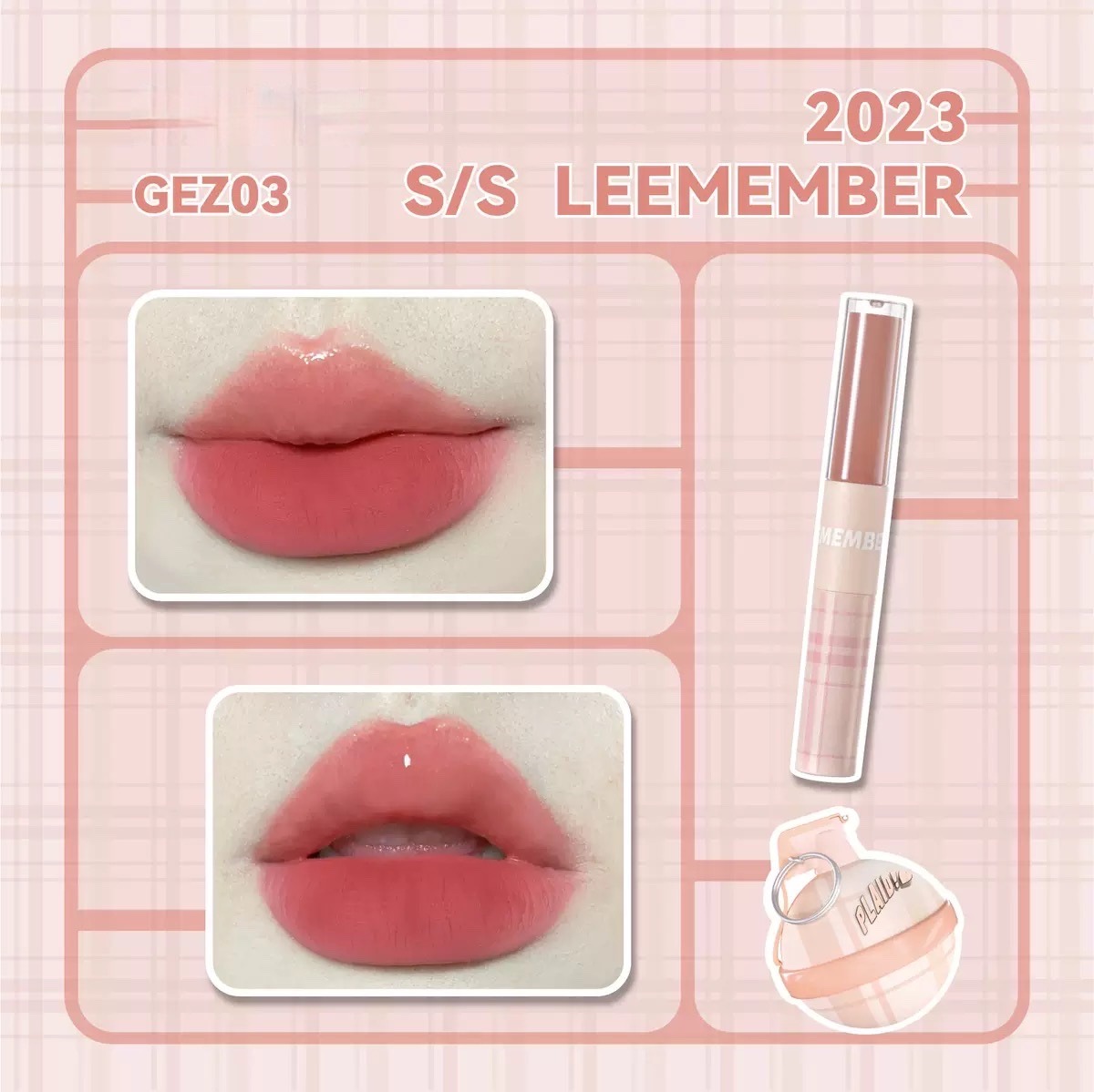 Son kem 2 đầu Leemember Caro