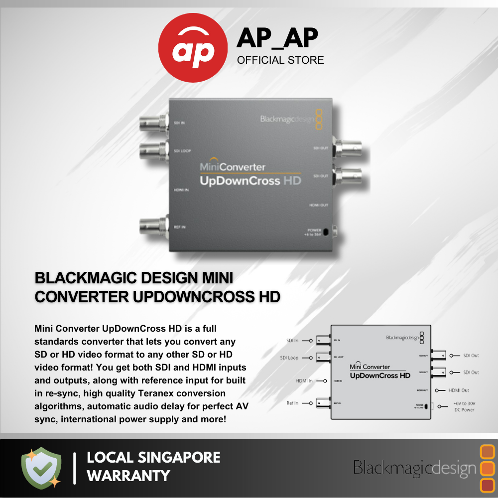 【美品】Blackmagic Design UpDownCross HD Blackmagic Design Mini Converter UpDownCross HD - Micro Center